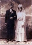 Wedding photo of Joe and Mary Greufe