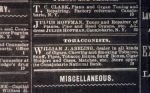 William J Abeling's Cigar Store Advertisement