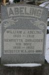 William John Abeling, Henrietta, and Webster