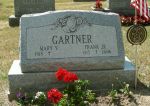 Headstone for Frank Gartner Jr