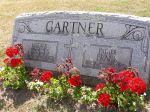 Headstone of Frank Gartner Sr and Frances Hodnik