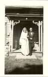 Annie Malinoski and her father Andrew Joseph  Malinoski on her wedding day. 